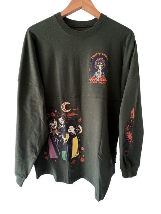 Disney Tops - Disney Spirit Jersey Hocus Pocus Haunted Mansion‎ Halloween Womens M Green